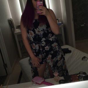 rue 21 romper with “train”